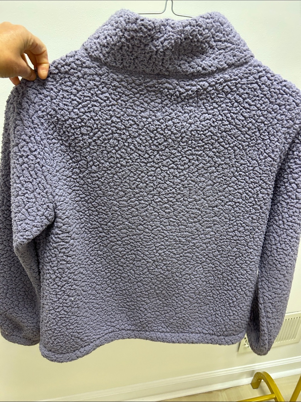 Champion Lavender Sherpa Quarter-Zip Pullover image 2